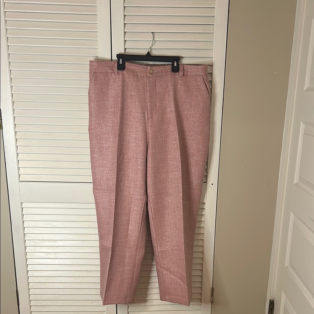 Men's Pink Dress Pants